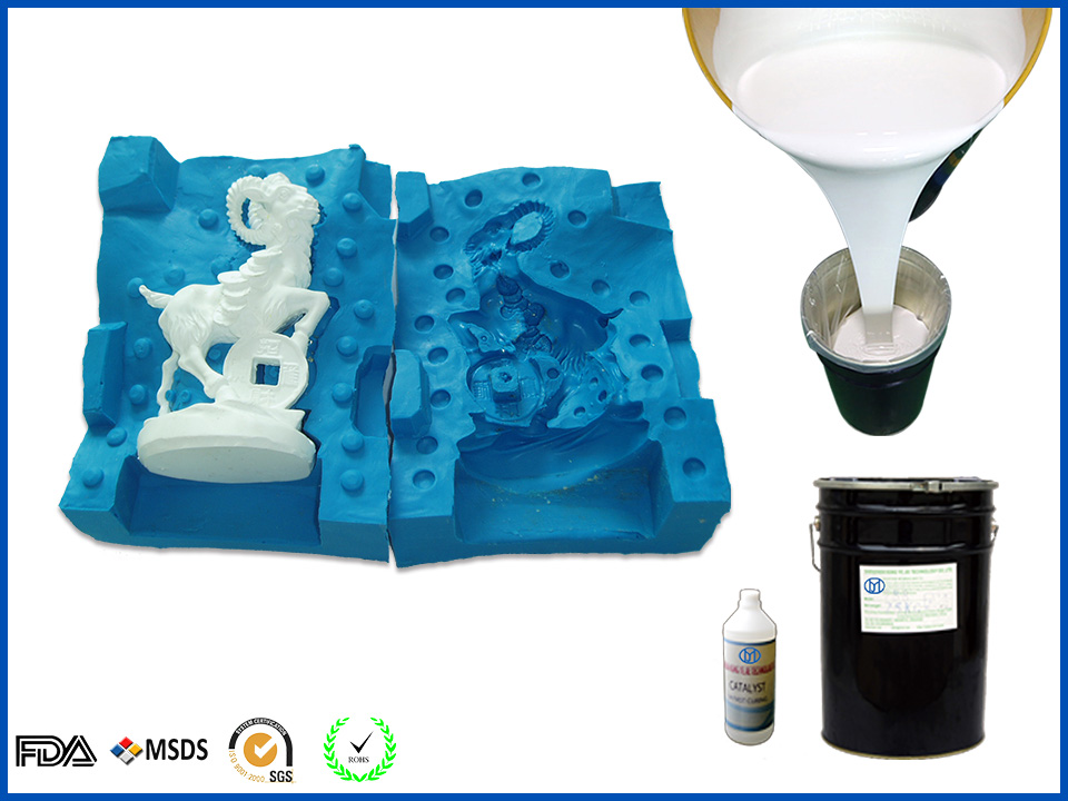Sculpture mold making silicone