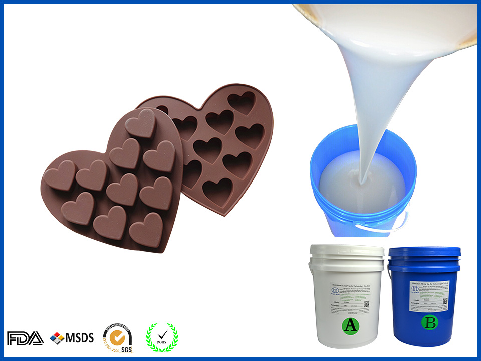 Food safe silicone for cake mould