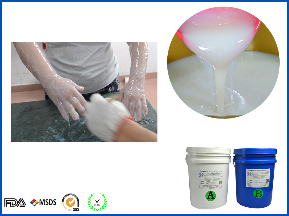 Life casting silicone for prosthesis