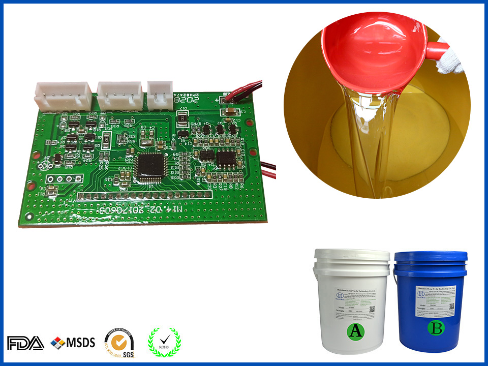 <b>Potting compound for electronic components</b>