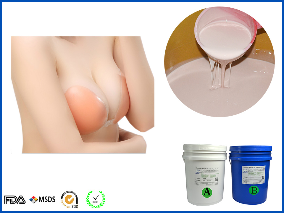 liquid silicone for breast pad