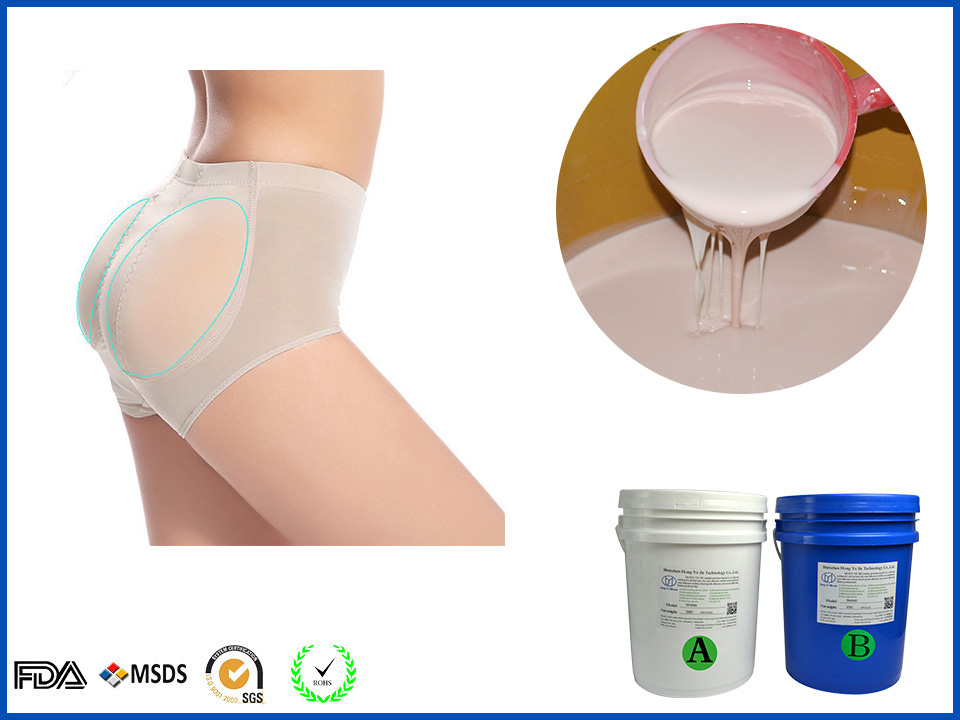 Silicone Rubber for Hid Pad Artificial Ass Buttocks Underwear