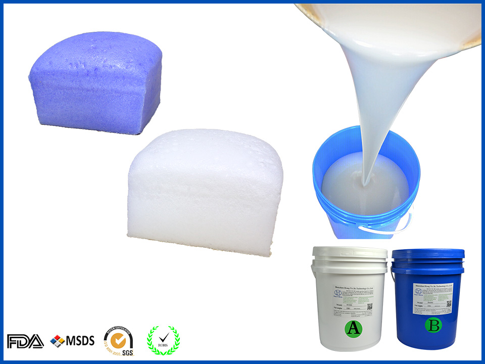 <b>Large foam cell liquid silicone foam</b>