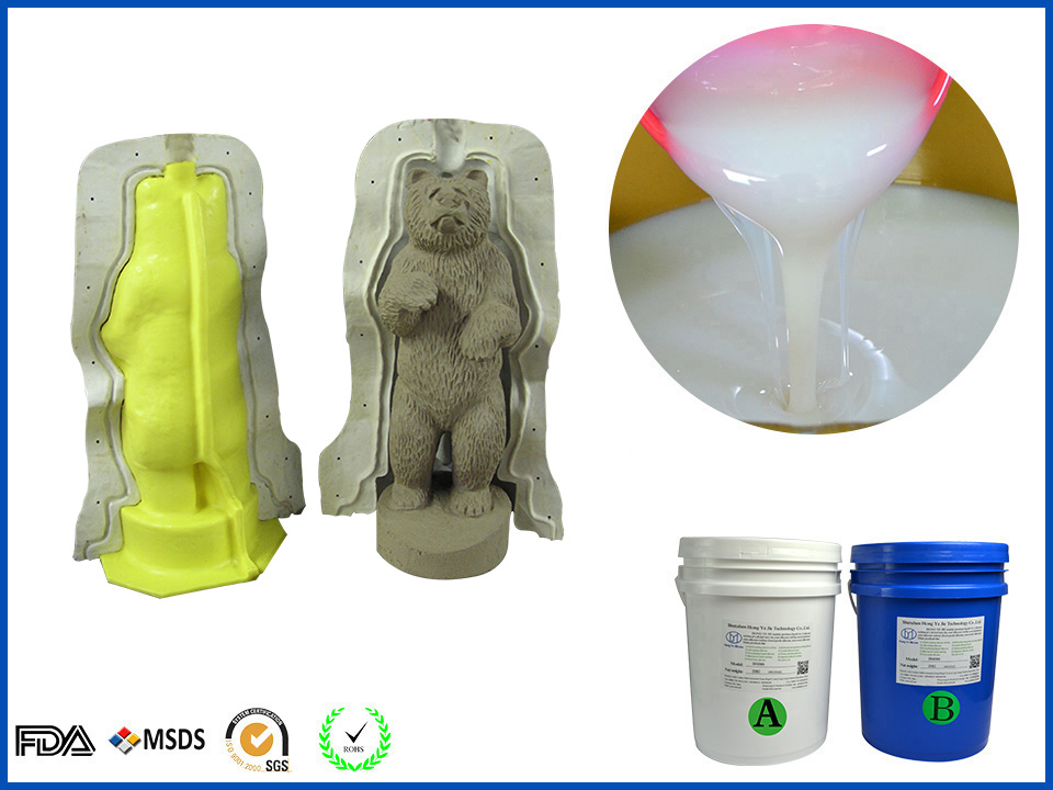RTV2 Silicone rubber for craftwork Giftware