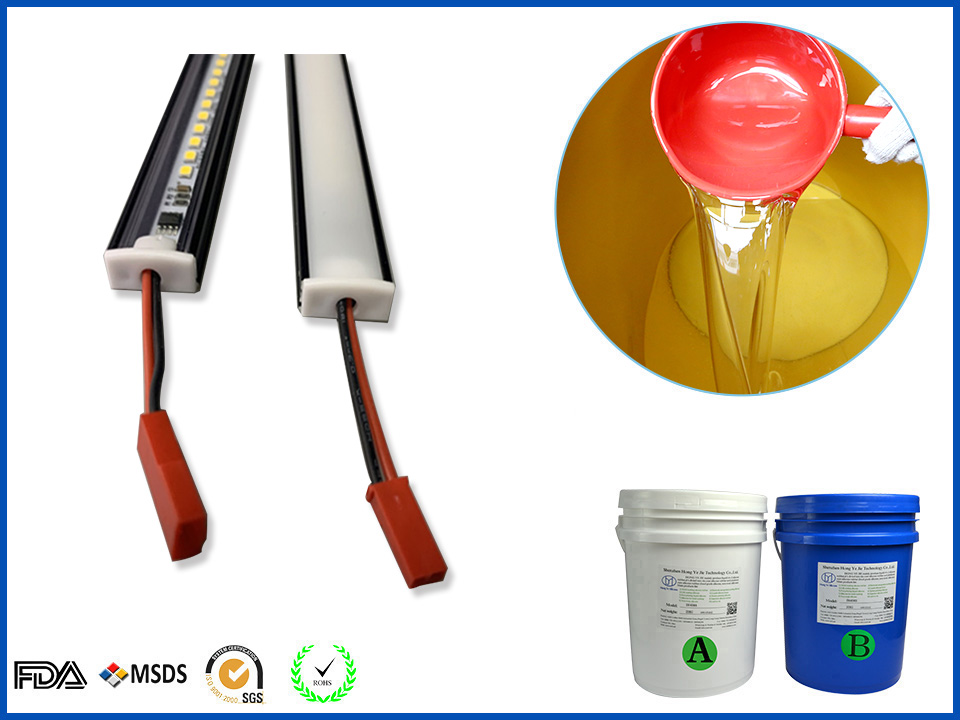 Repairble AB Silicone Easy to Remove for UL Potting Material