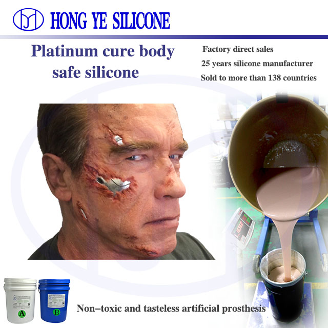 Professional Grade Human Body Silicone Used in Media
