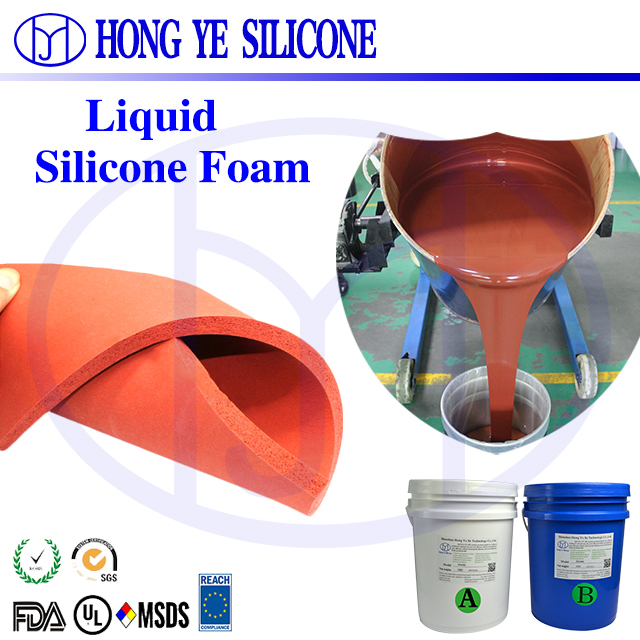 Flexible Heat Resistant Silicone Foam Gasket