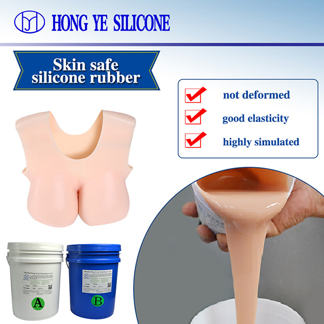 Platinum Cure Body Safe Silicone for Human Skin Model Making