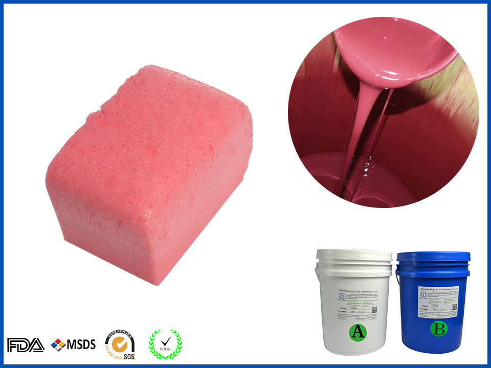 Soft Heat Resistant Foam Silicone Material