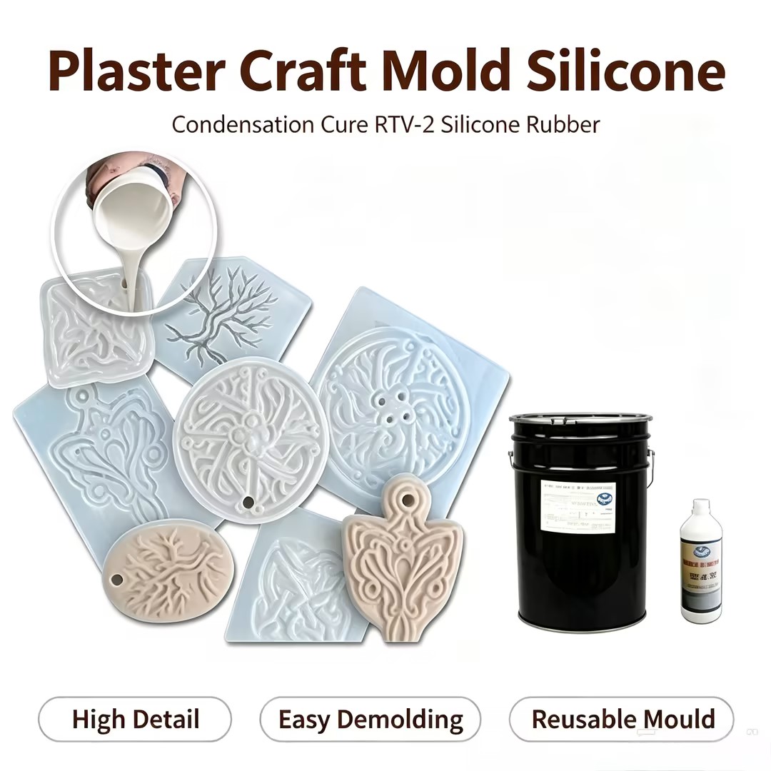 <b>Condensation-Cure RTV2 Silicone for Plaster Craft Molds</b>