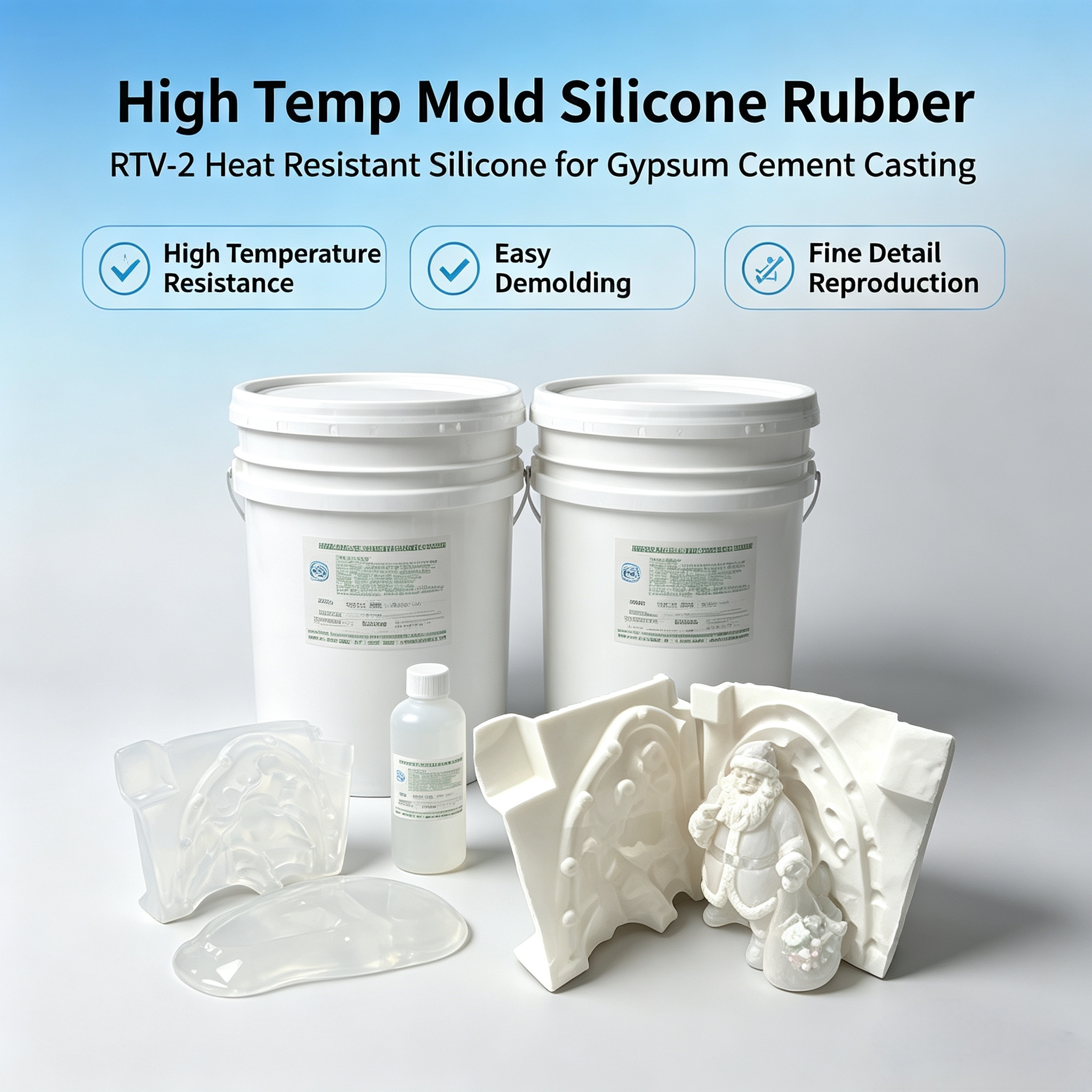 <b>High‑Temperature Resistant Mold Silicone Rubber</b>