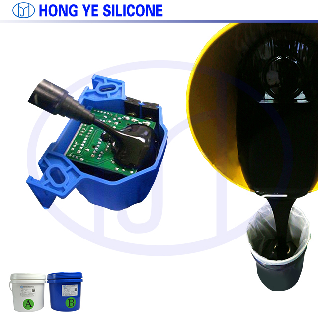 Liquid Tank Silicone Potting HEPA Filter