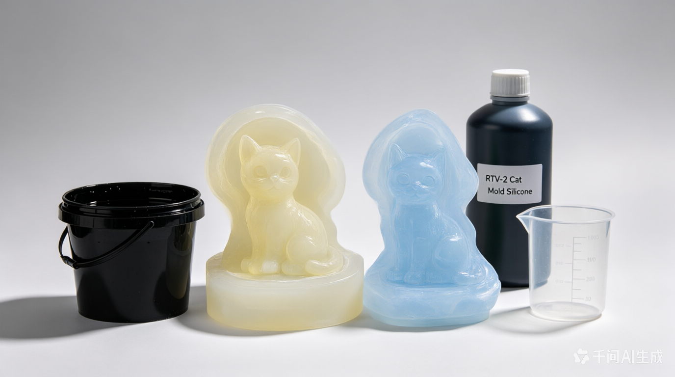 Platinum Silicone Rubber 15A for Candle Molds